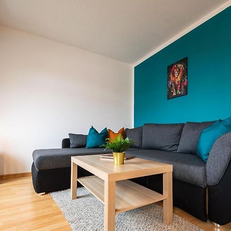 Ferienwohnung Loft 65 qm Netflix WLAN Boxspringbett bis 4 Pers Leipzig Exterior foto